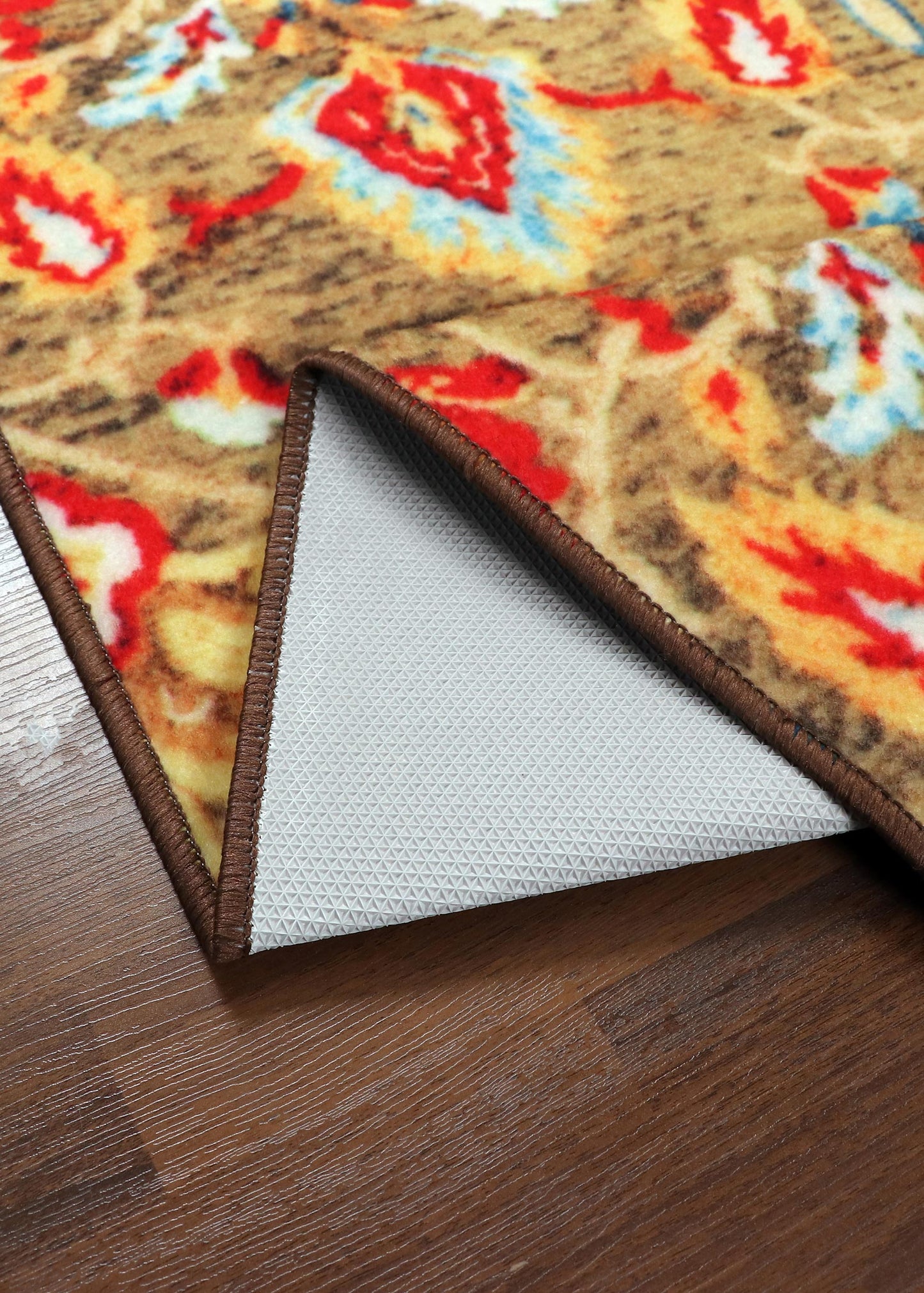 Multi Color Floral Print Runner