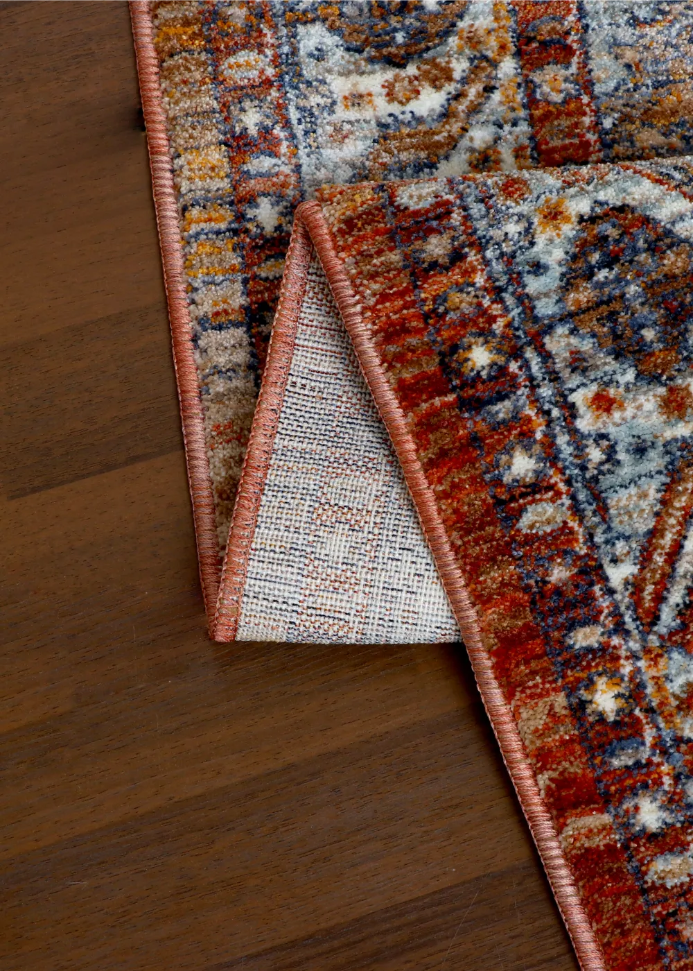 Rust & Ember Distressed Rug