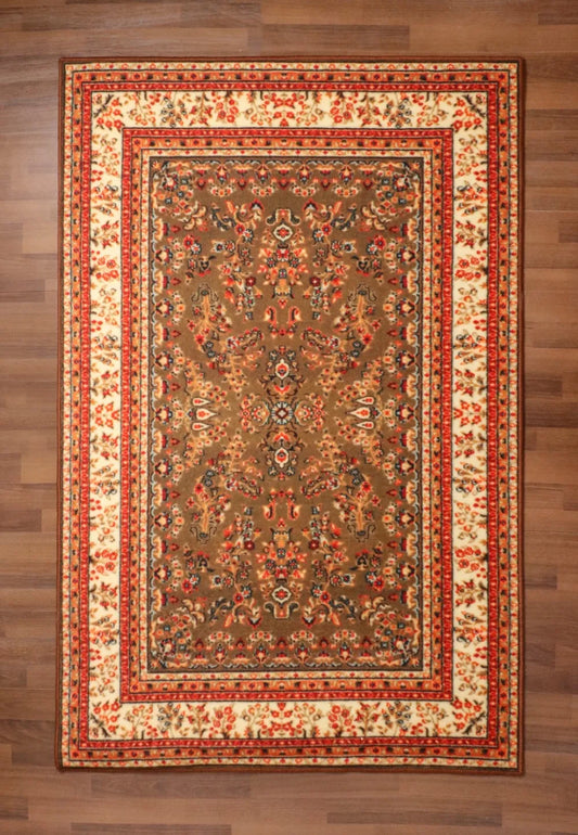 Multi Color Traditional Print Rug