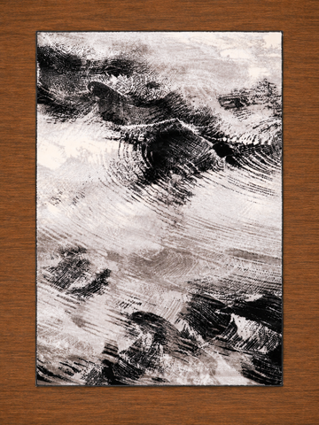 Fluid Wave Turkish Area Rug