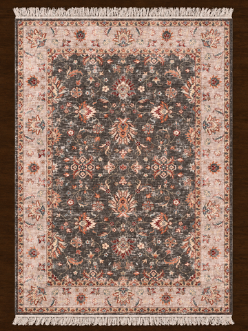 Prestige Floral Medallion Oriental Rug