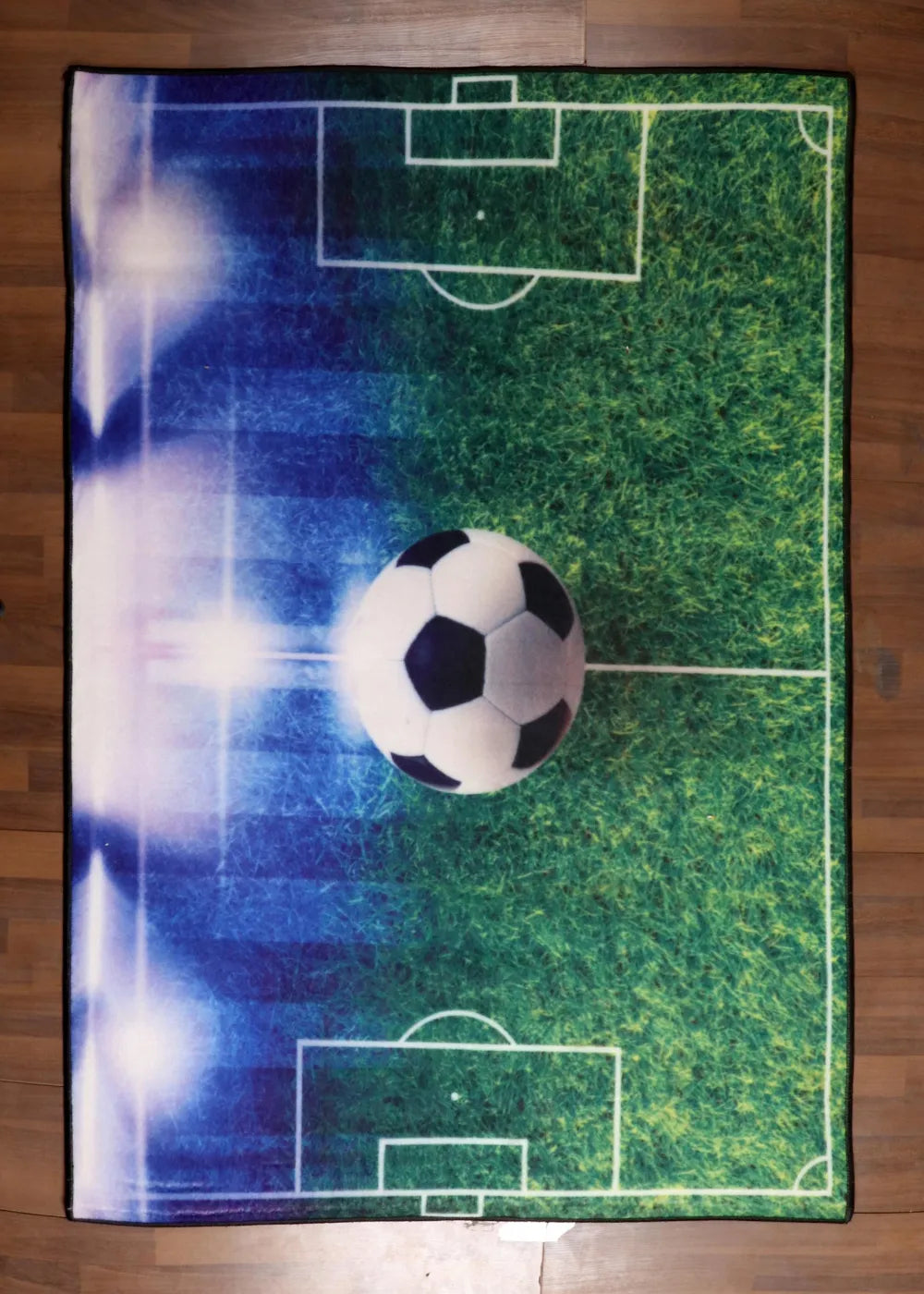 Football Field Area Rug – Soccer Sports Stadium Design for Kids Rooms ...