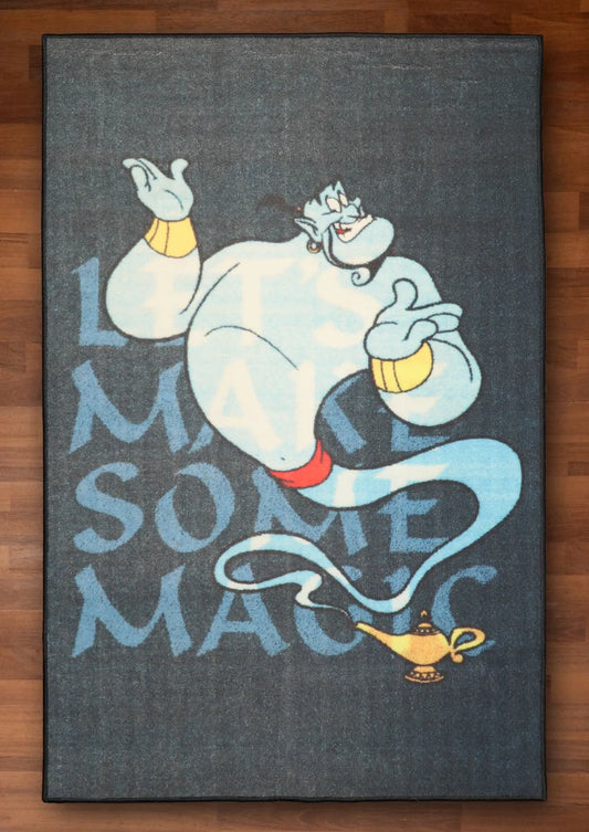 Blue Aladin Print Rug