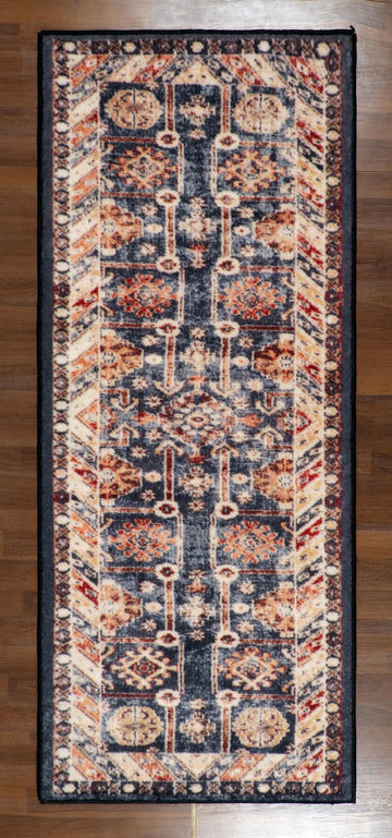 Multi Color Floral Print Runner