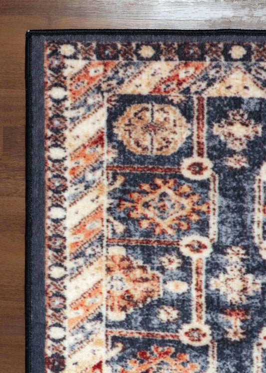 Multi Color Floral Print Runner