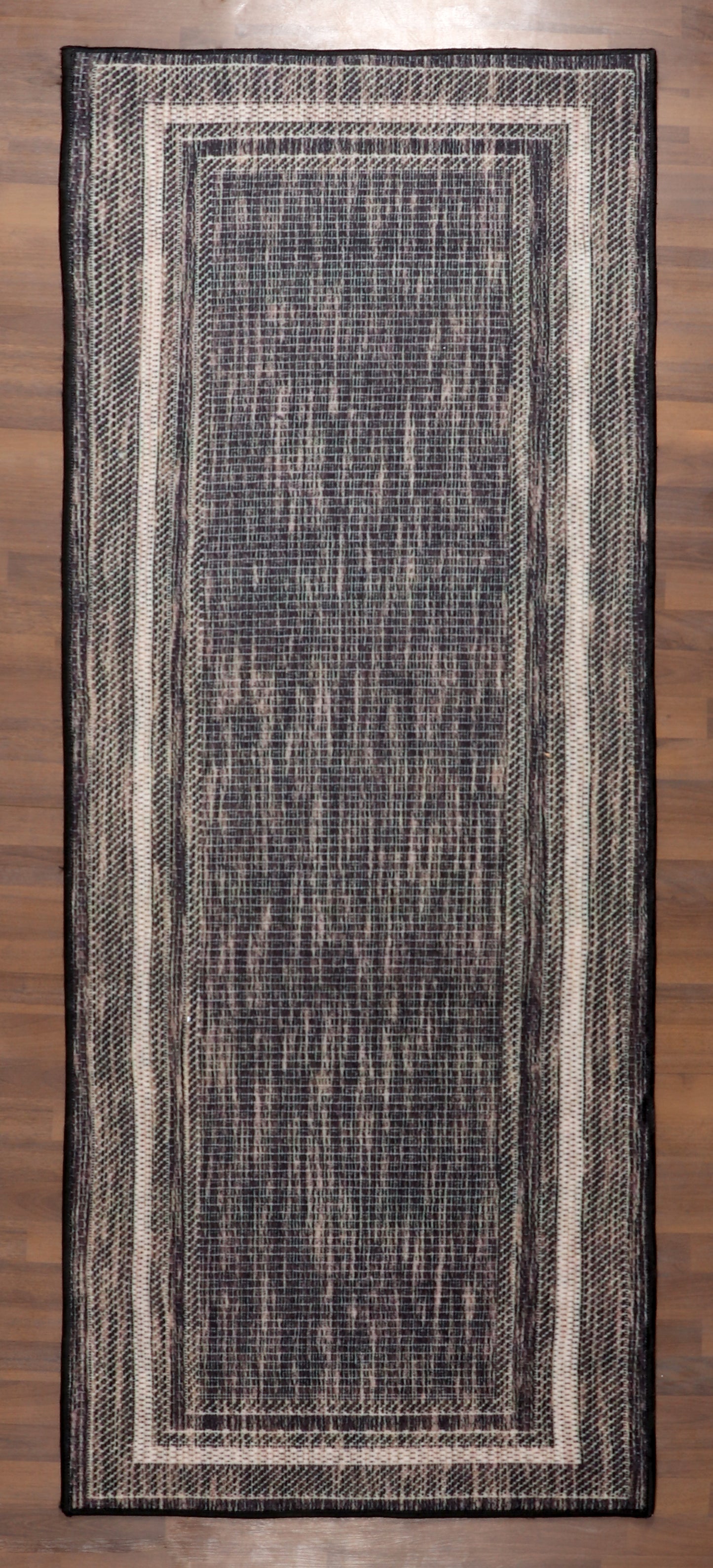 Multi Color Criss Cross Print Runner