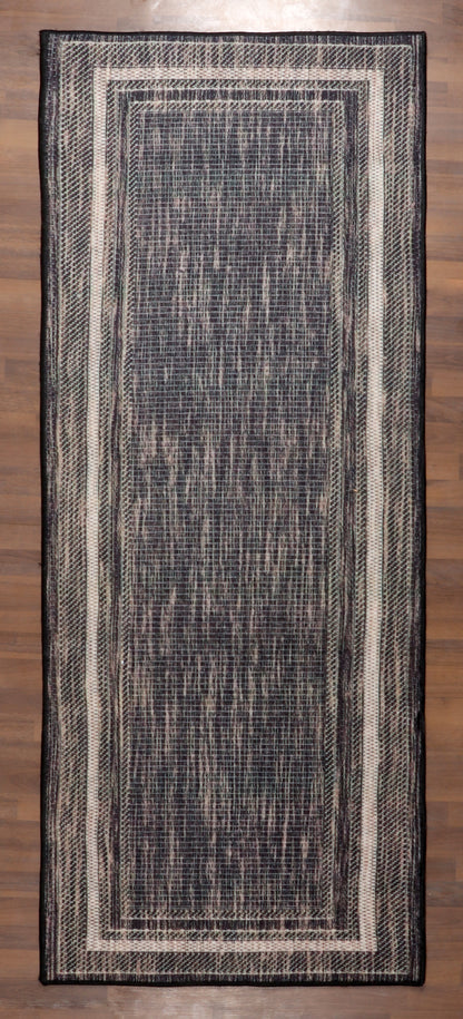 Multi Color Criss Cross Print Runner