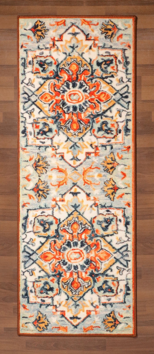 Multi Color Floral Runner