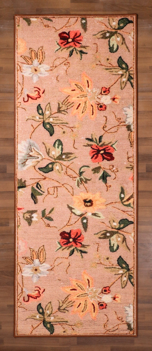 Multi Color Floral Print Runner