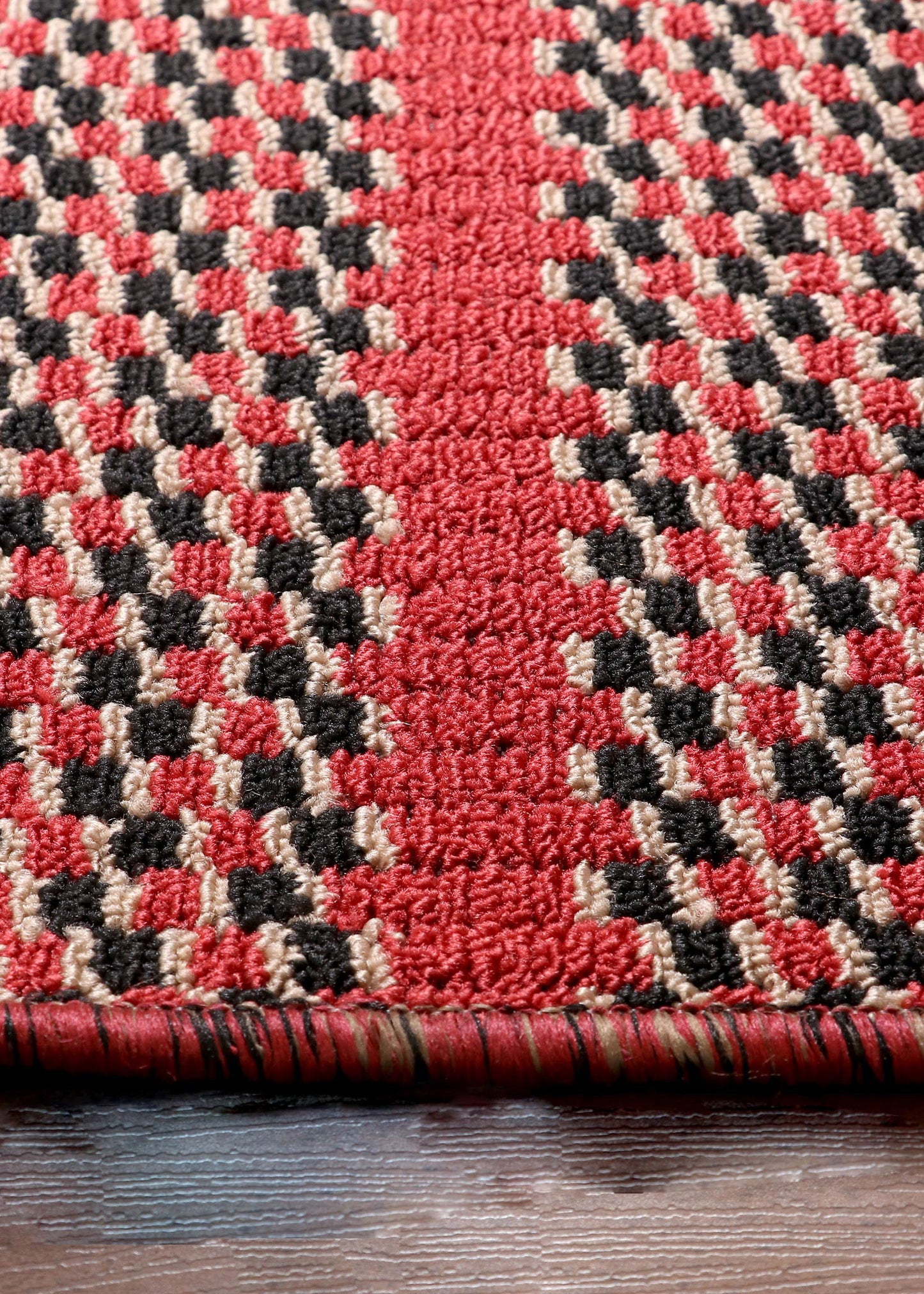 Tufted Door Mat with dot felt back