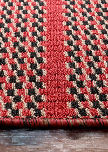 Tufted Door Mat with dot felt back