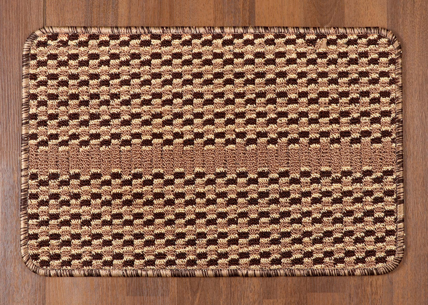 Tufted Door Mat with dot felt back