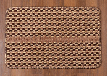 Tufted Door Mat with dot felt back