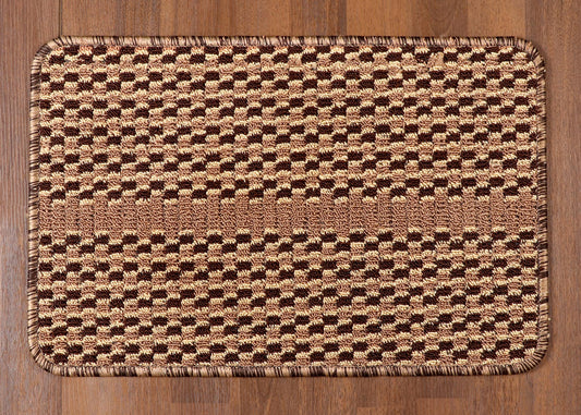 Tufted Door Mat with dot felt back