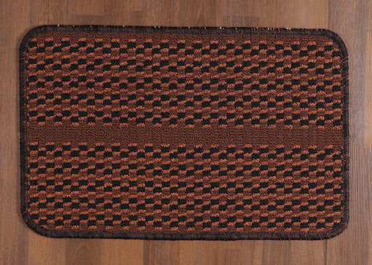 Tufted Door Mat with dot felt back