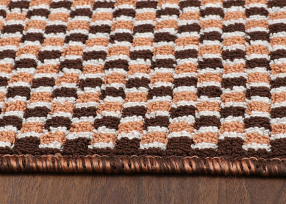 Tufted Door Mat with dot felt back
