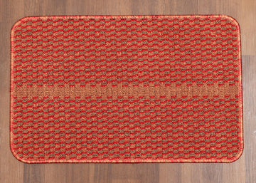 Tufted Door Mat with dot felt back