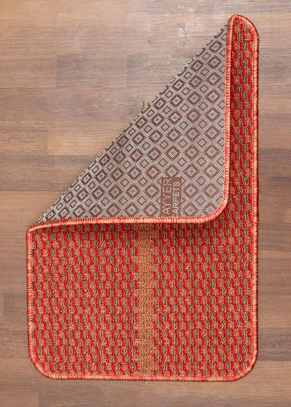 Tufted Door Mat with dot felt back