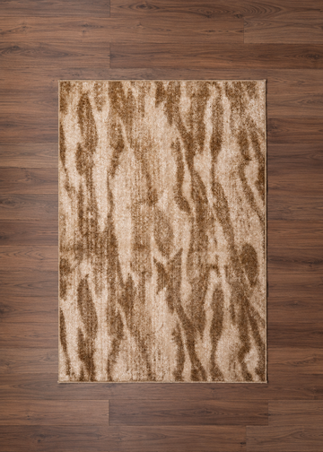Golden Space Shaggy Rug