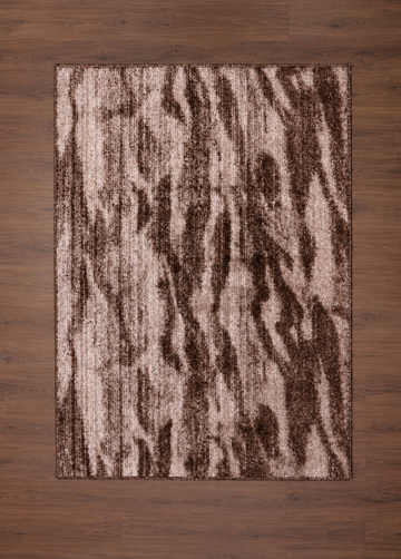 Space Shaggy Rug - Brown