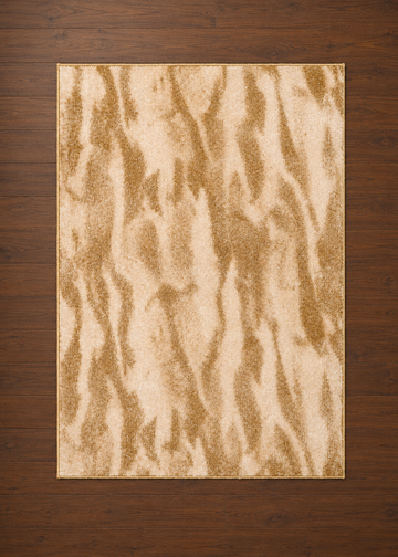 Space Shaggy Rug – Golden Horizon