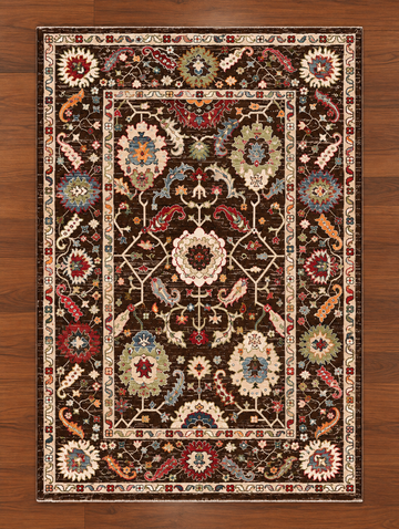 Imperial Espresso Turkish Rug