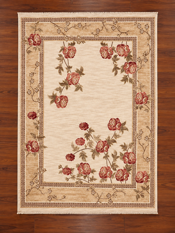 Royal Ottoman Floral Turkish Rug