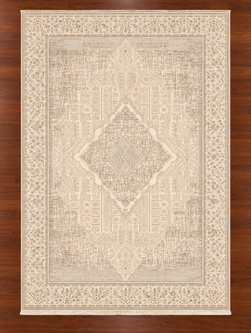 Imperial Sand Medallion Turkish Rug