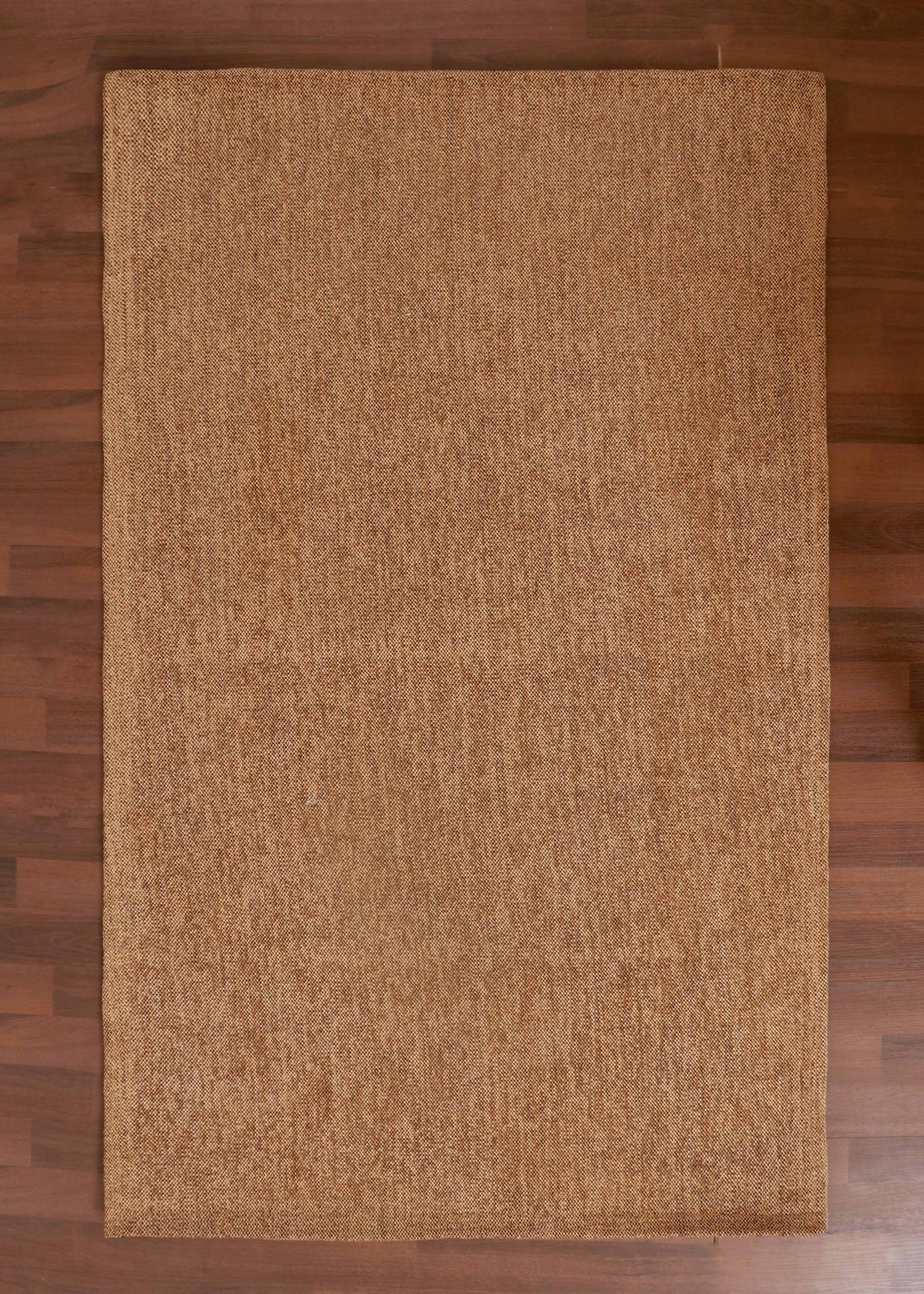 Copper Plain Weave Rug – Nayyer Carpets