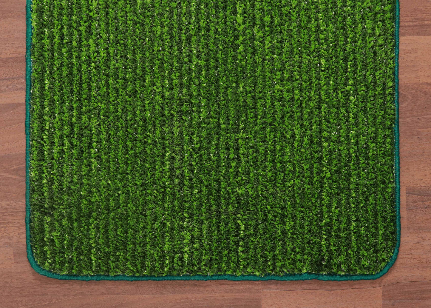 Striped Artificial Grass Door Mat