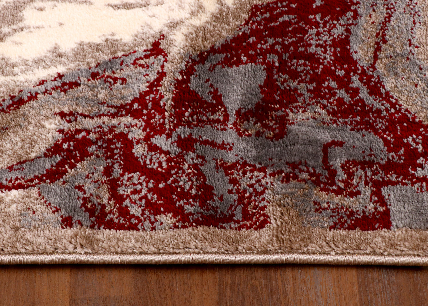 Abstract Marble Earth-Tone Multi-Color Runner