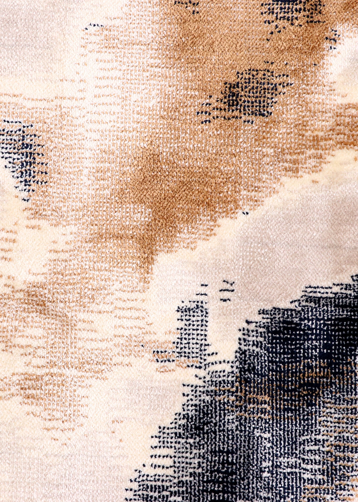 Azure Drift Abstract Turkish Rug