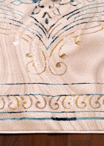 Turquoise Medallion Silk-Touch