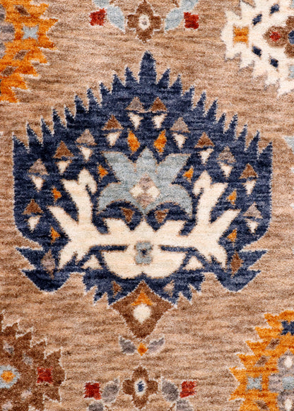 Oushak Medallion Sand Rug