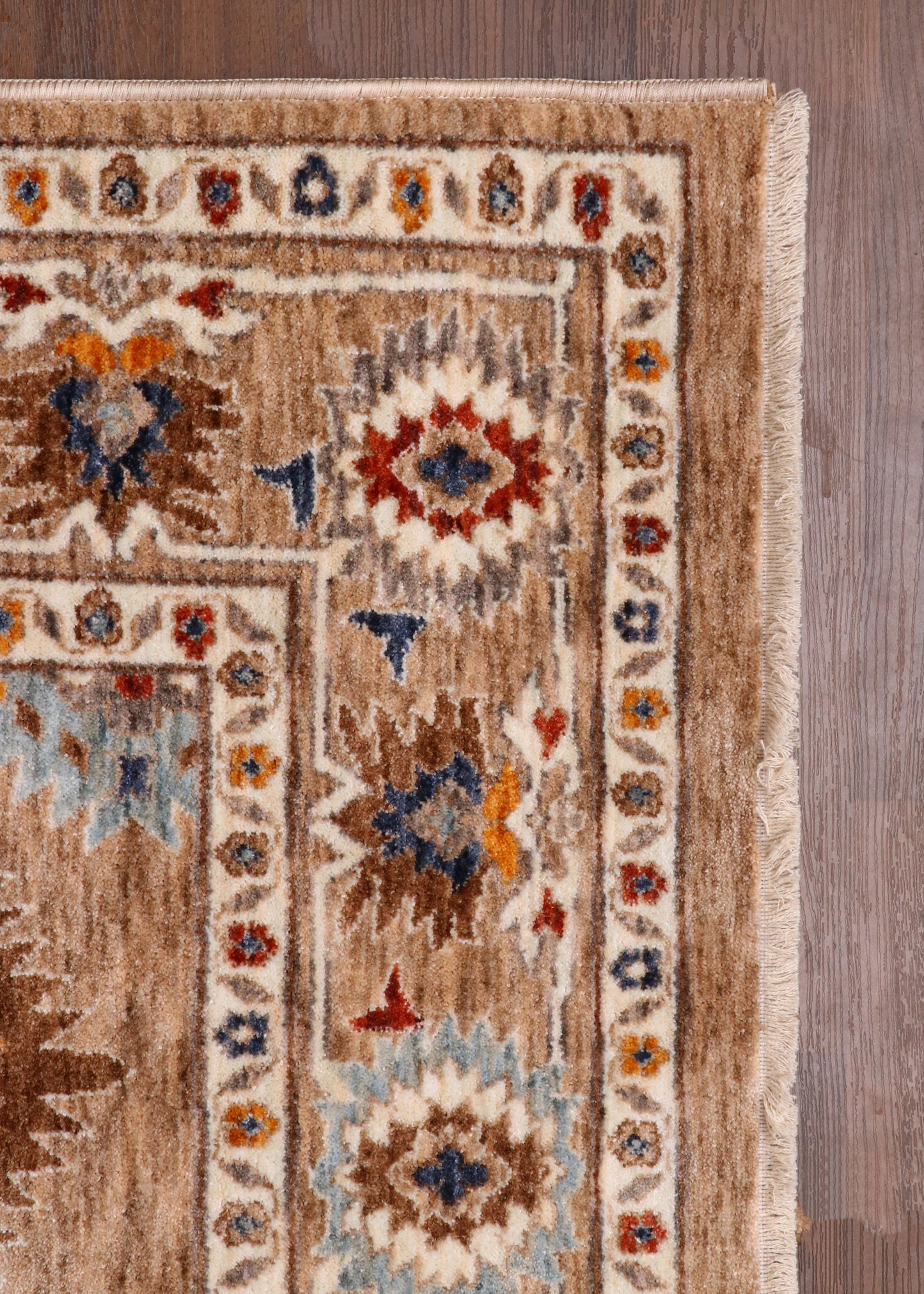 Oushak Medallion Sand Rug