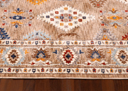 Oushak Medallion Sand Rug