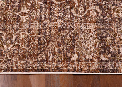 Imperial Distressed Turkish Rug - Earth & Umber
