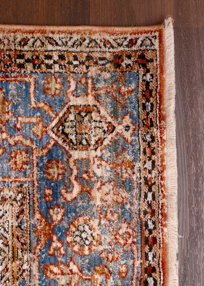 Saffron Vintage Distressed Turkish Rug