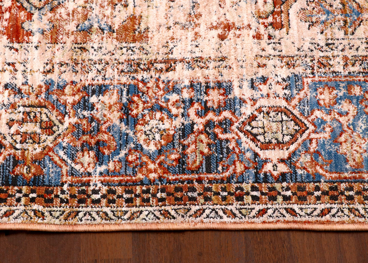 Saffron Vintage Distressed Turkish Rug