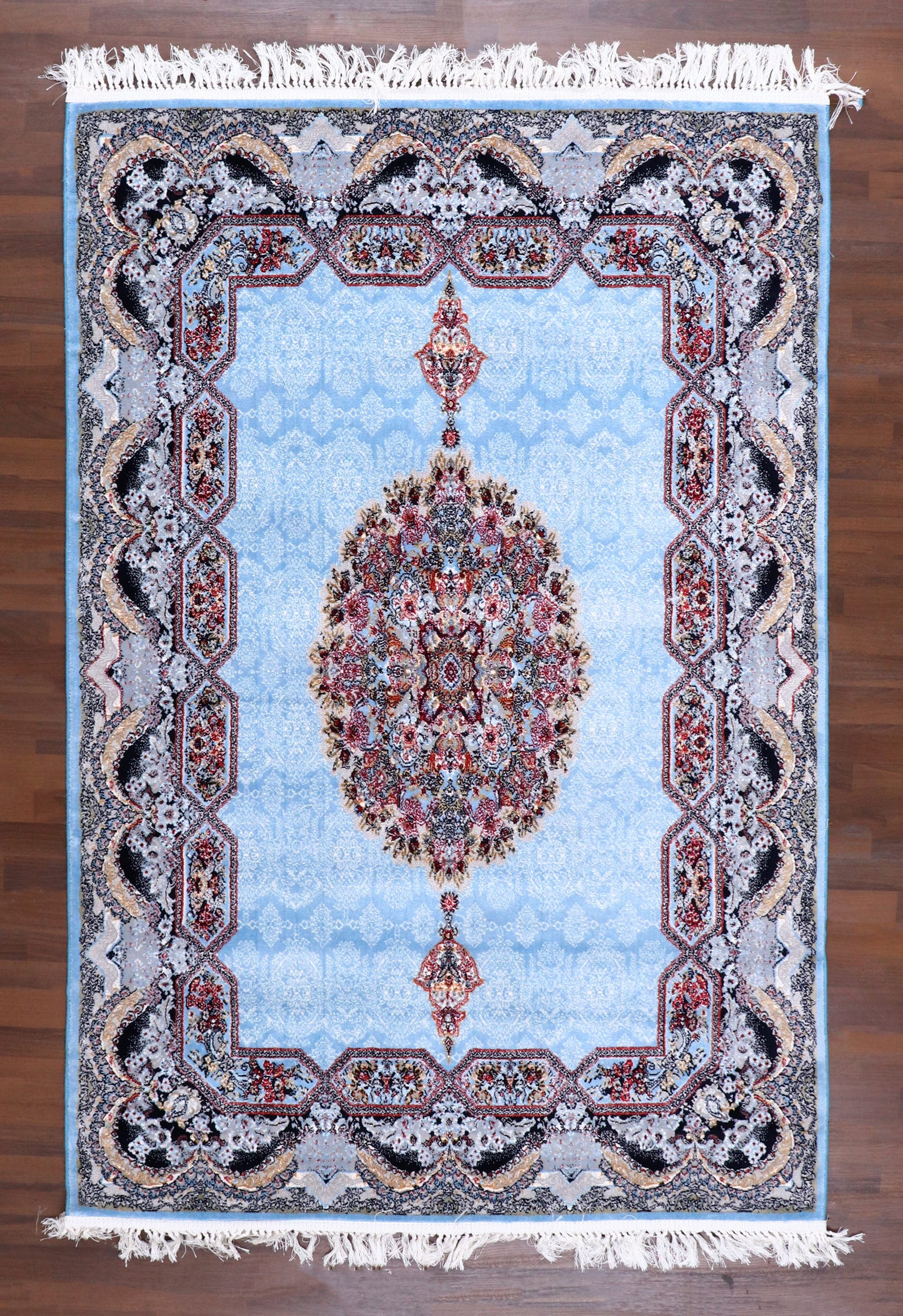 Sky-Blue Persian Heritage Rug