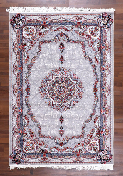 Charcoal & Silver Heritage Rug
