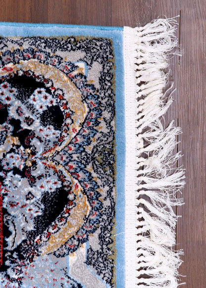 Sky-Blue Persian Heritage Rug