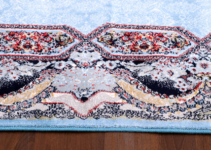 Sky-Blue Persian Heritage Rug