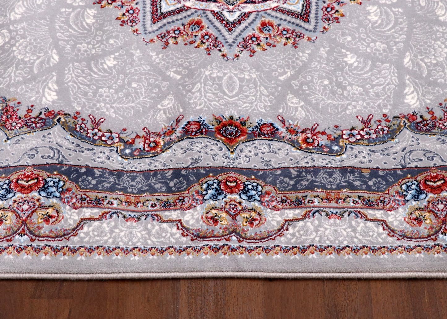 Charcoal & Silver Heritage Rug