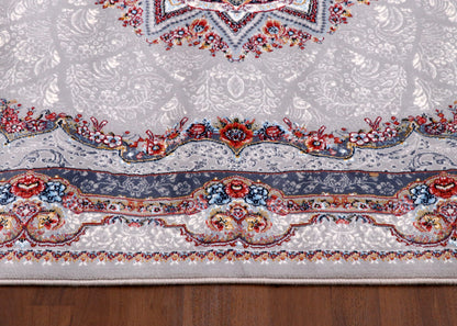 Charcoal & Silver Heritage Rug