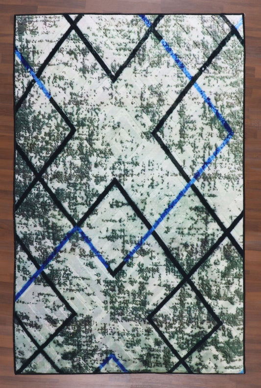 Alpine Emerald & Azure Rug