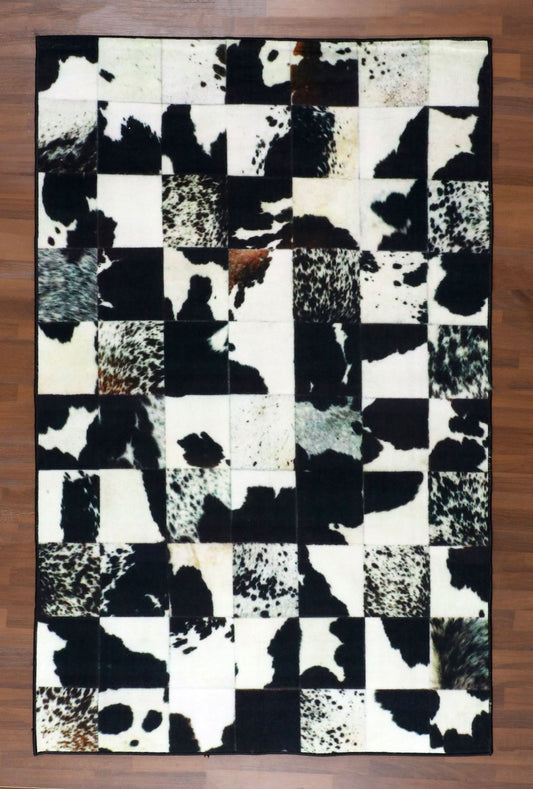 Abstract Frontier Non-Woven Rug