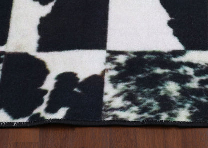 Abstract Frontier Non-Woven Rug