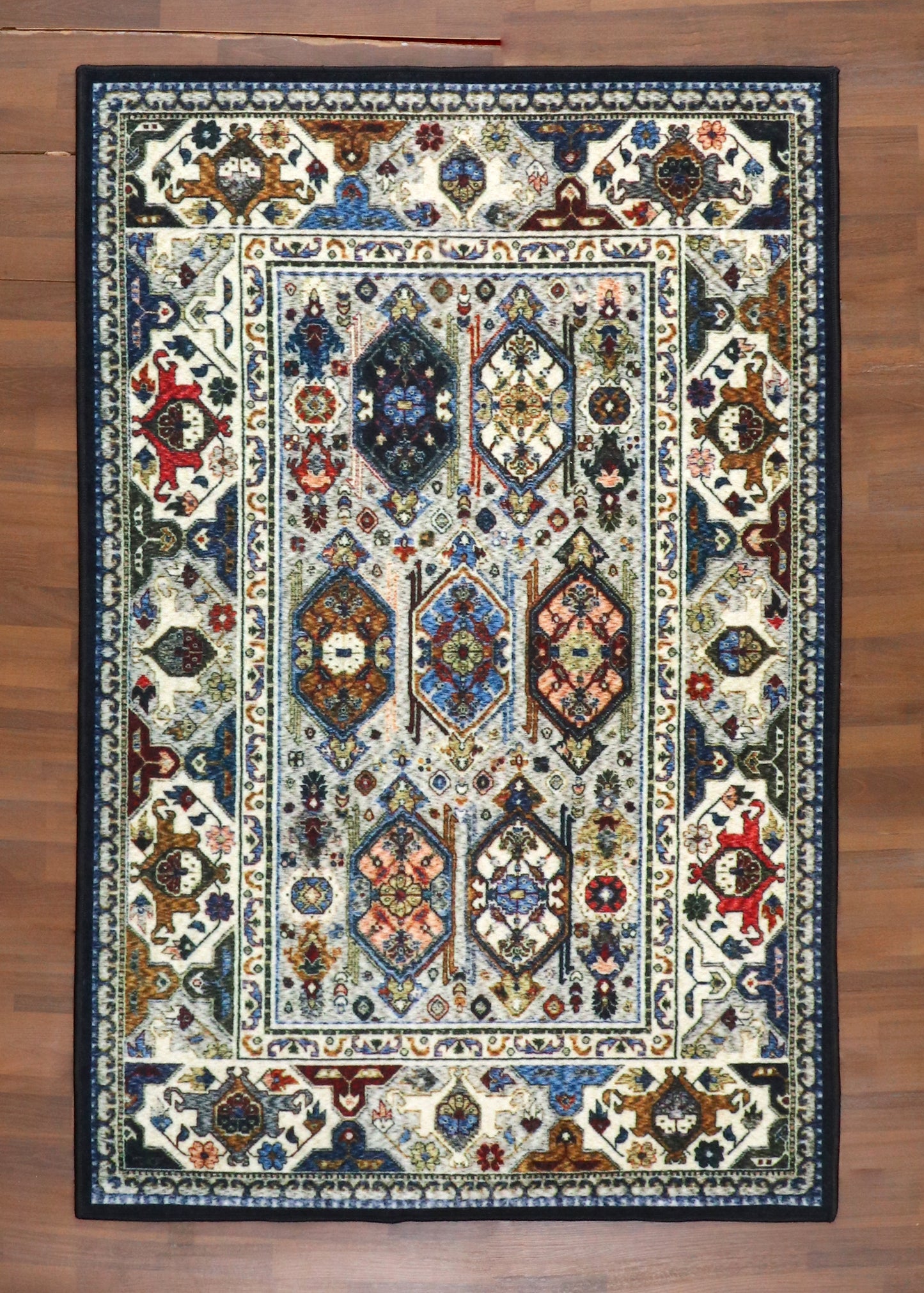 Eclectic Charm Geometric Rug