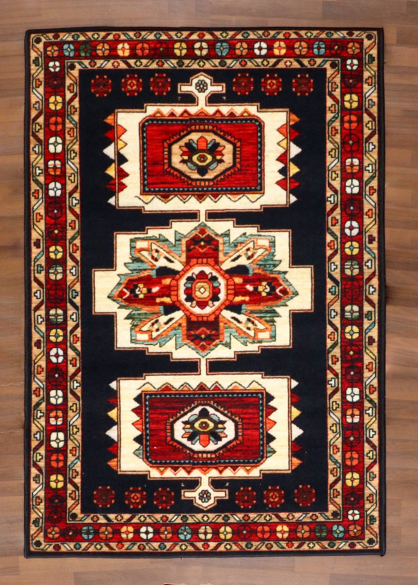 Classic Geometric Tapestry Rug